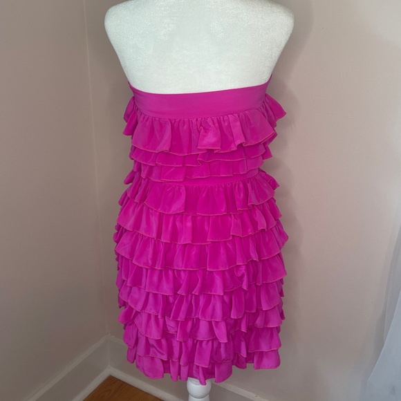 Pink Ruffle Dress - Picture 3 of 3